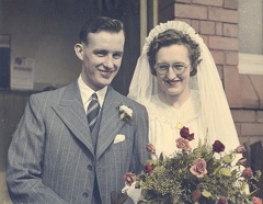 1946-07 John and Normas Wedding
